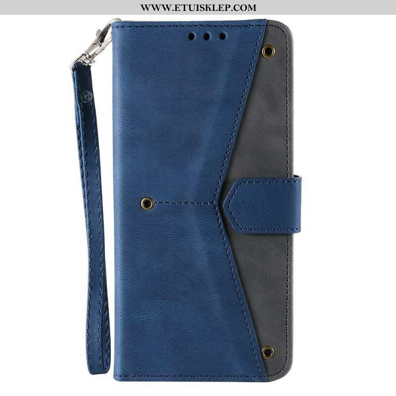 Etui Folio do OnePlus Nord 2 5G Szwy W Dotyku